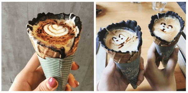 coffee-in-a-cone